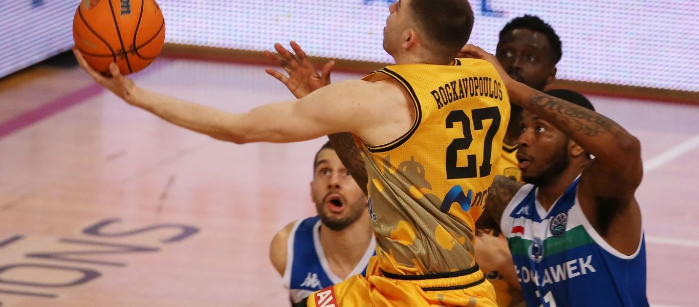 «Καθάρισε» την 2η θέση η ΑΕΚ (83-72) την Άνβιλ